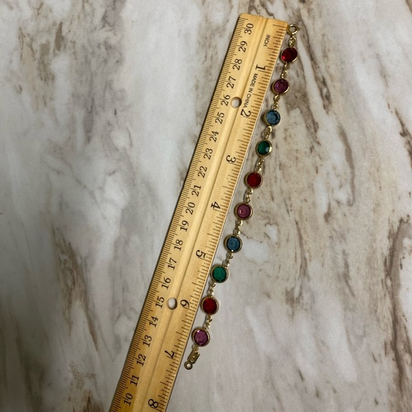 Swarovski multi color crystal bracelet - Picture 14 of 14